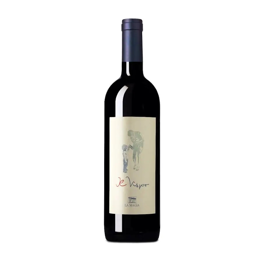 Top High Quality Italian Organic Sangiovese Red Wine 75 Cl -  Il Vispo for Aperitif and Dine