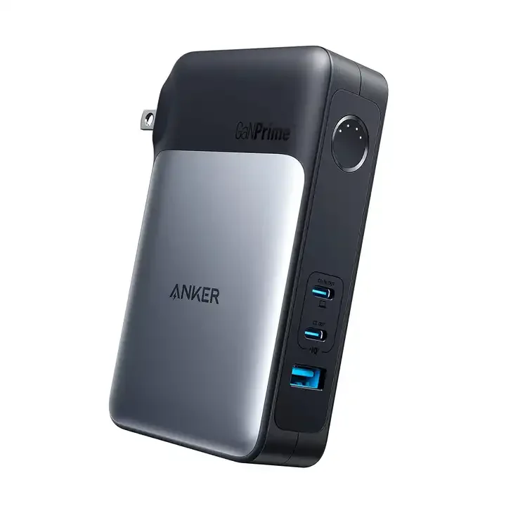 Anker 733 Portable Power Bank 10000mAh GaN Prime PowerCore 65W Fast Charger Power Bank 2-in-1