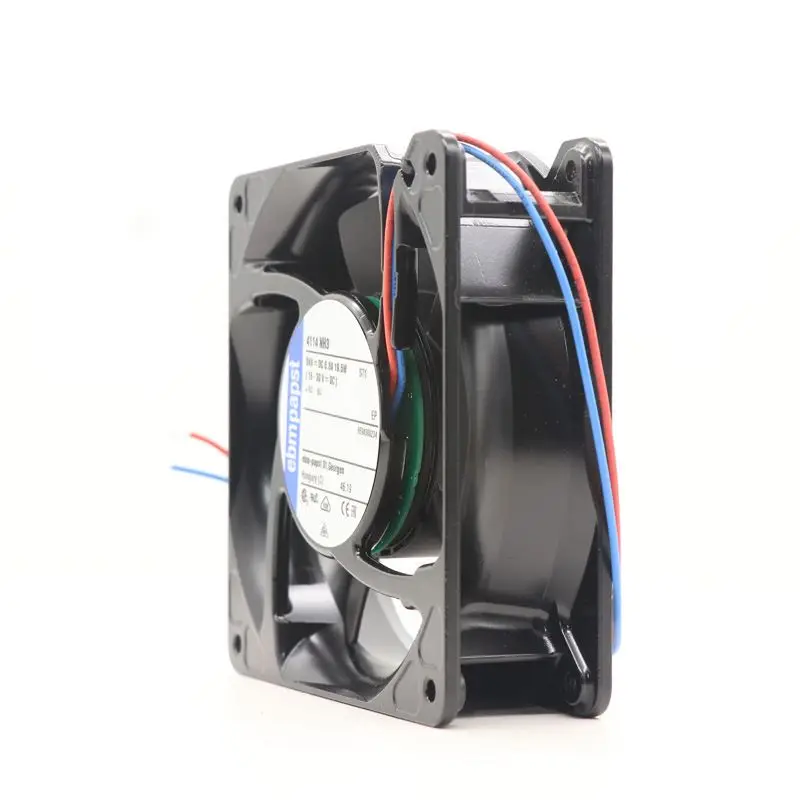 Ebmpapst 4114NH3 4114NH4  4114NH5  24V DC 19.5W 0.8A 119*119*38mm 12cm Axial  Cooling Fan for Transmitter Inverter