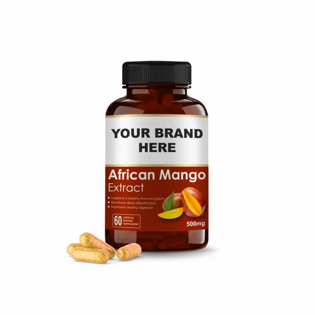 Healthcare Supplement African Mango Extract Capsules | Vegetarian | Food Supplements | Super Food