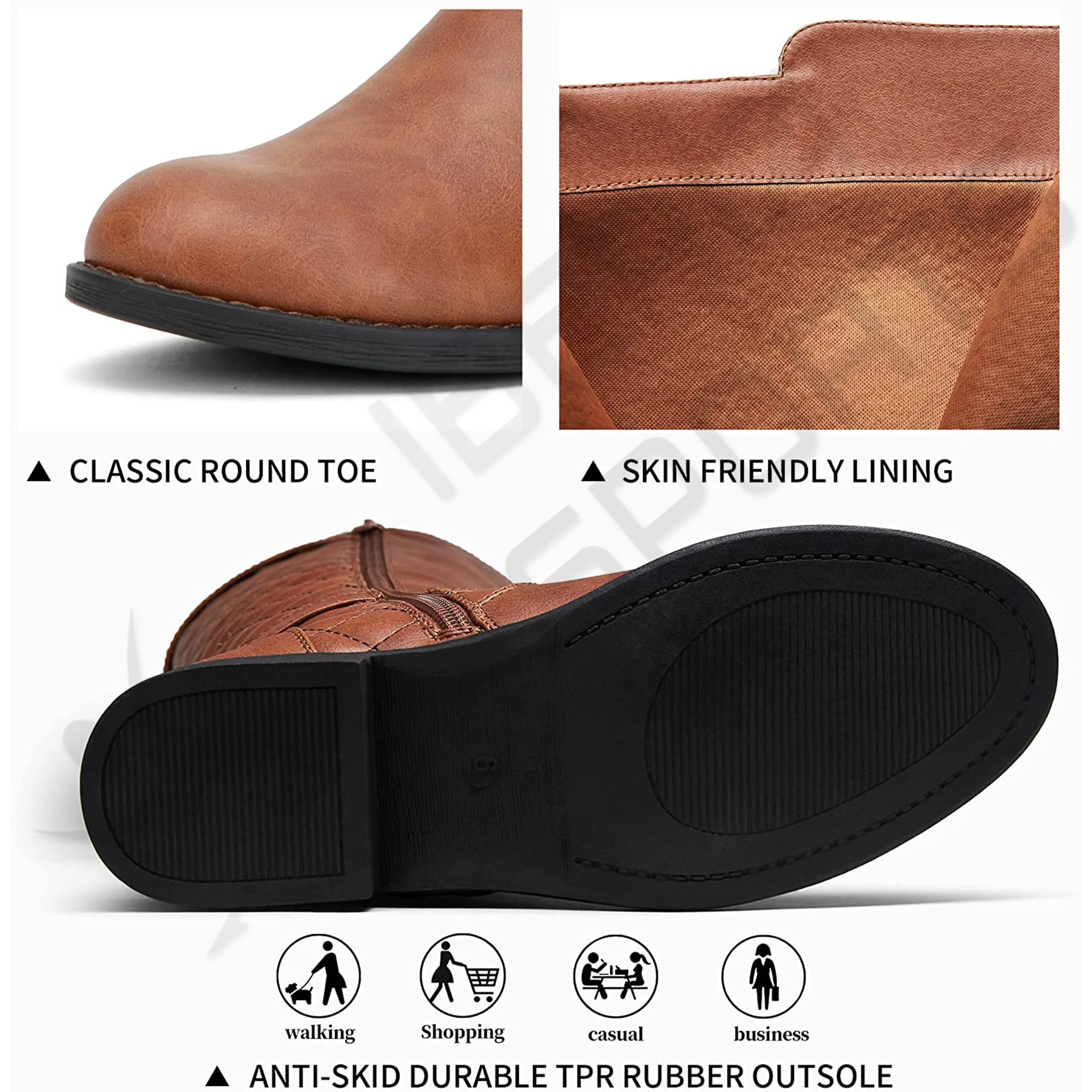 IBERIA Custom Wholesale Premium Hi Quality Professional Horse Riding Shoes For Girls Durable and comfortable