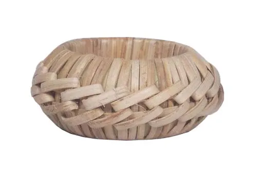 HAND MADE WICKER CANE NAPKIN RING PAPER TOWEL RING FOR DINNER TABLE DECORATION