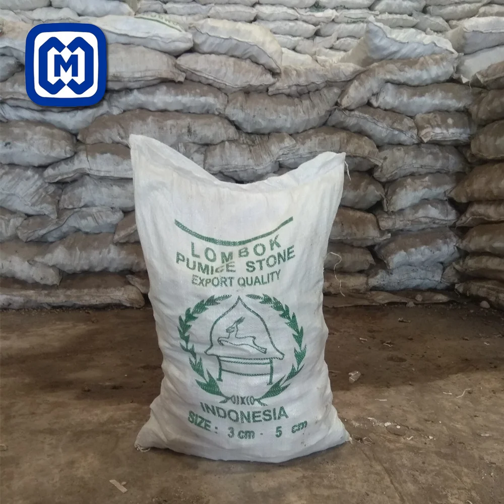 NATURAL PUMICE STONE FOR GARMENT WASHING Size 3-5CM INDONESIAN POROUS LIGHT BROWN VOLCANIC MINERAL ROCK