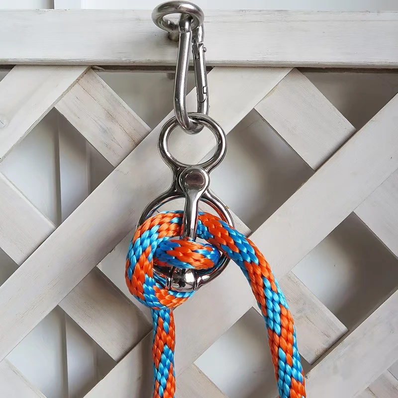 New Product Horse Accessories Stainless Steel  Lead Rope Holer Safe And Durable Horse Tie Ring