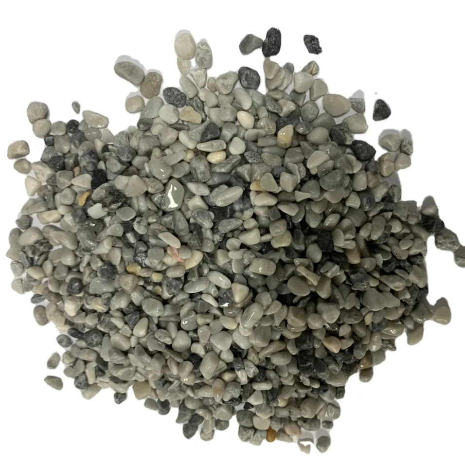 Small Pebble Floor Coating Pebble Wash for Exposed Aggregate Flooring Tumbled Stone High Quality Good Price