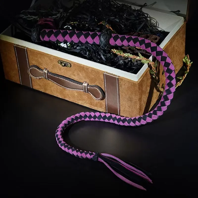 SM Sentiment Bestrafung Pferd Peitsche Schwere Peitsche Training Weibliche Sklave SP Werkzeug Neunschwanzige Peitsche