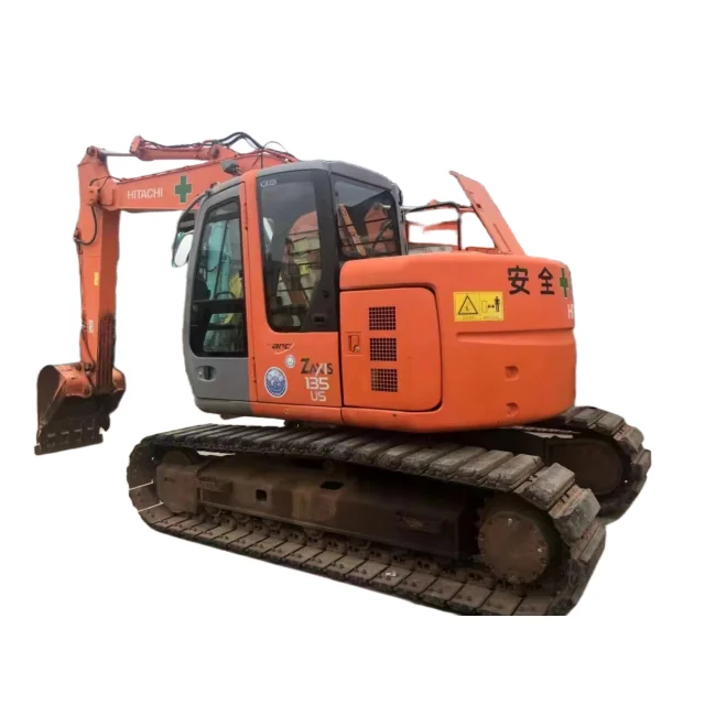 90% новый экскаватор Hitachi ZX135US б/у машины продаваемые по низким ценам