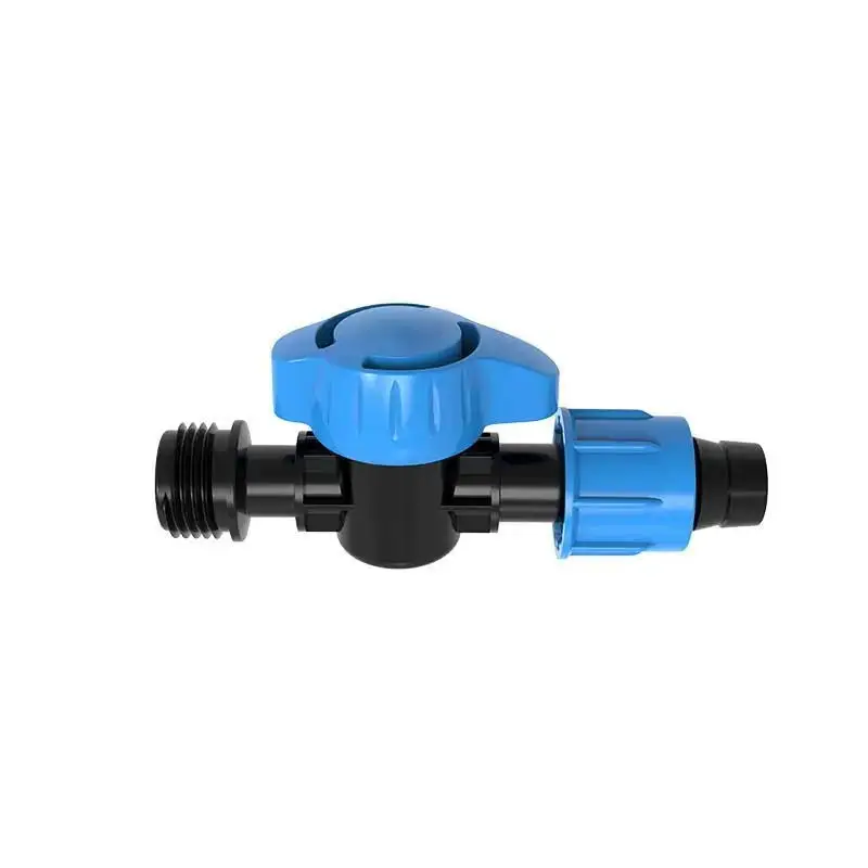 Salvador Agriculture Irrigation System Drip Tape Fitting Plastic Flow Mini Control Valve Plastic for Drip Irrigation