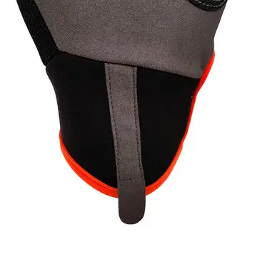 Customized Flexible Leather Protective Mechanic Gloves for Construction Work Wear Safety Hand Gloves