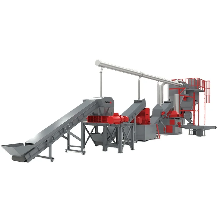 hard drive crusher / Electric Commercial Ewaste Shredder line for Electronics Recycling and End Of Life Solutions