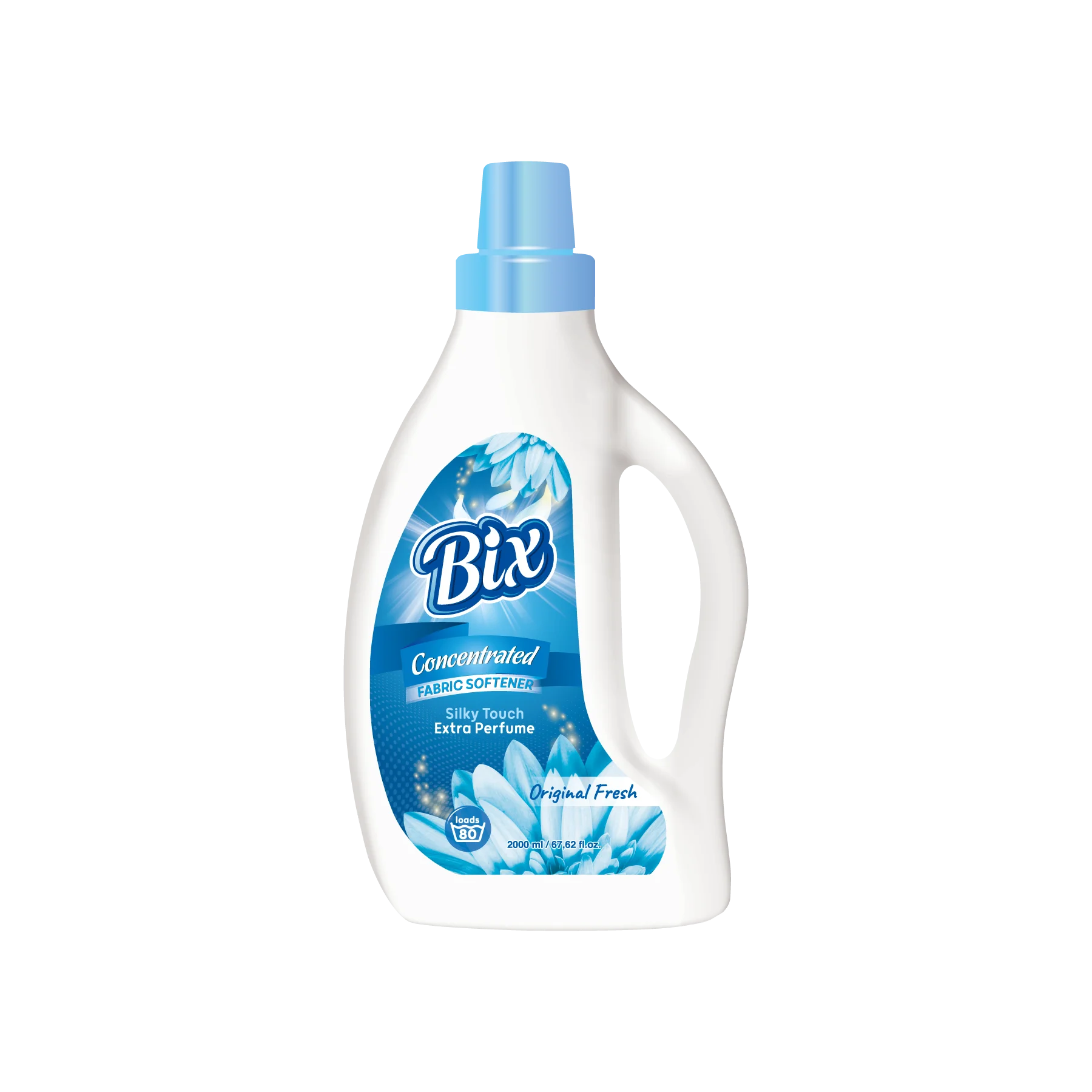 Bix Fabric 1440 ml 48,7 fl.oz Premium Product Silky Touch Extra Perfume Original Fresh Softener