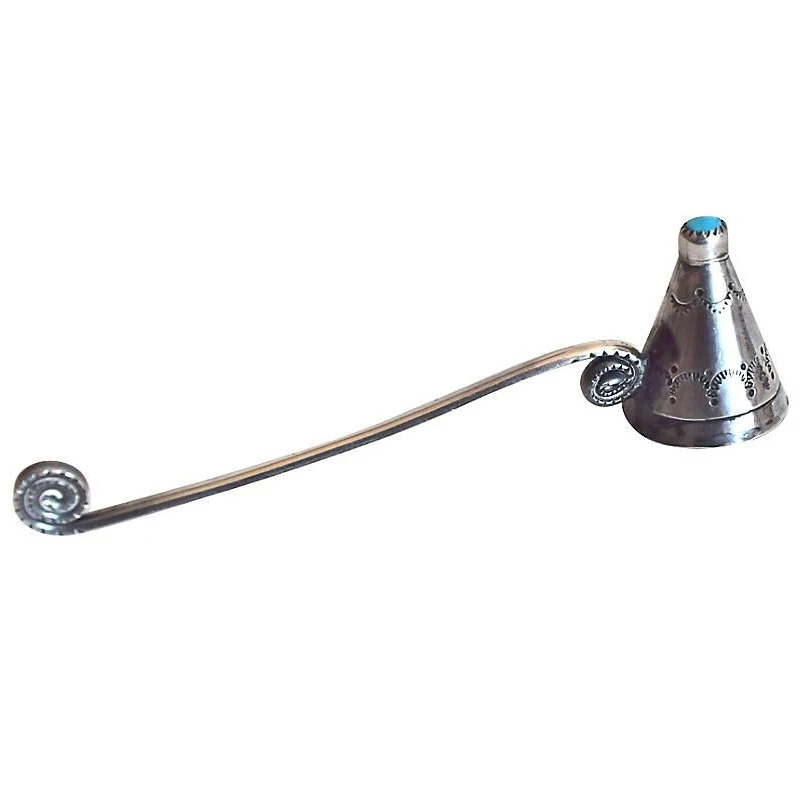 Metal Black Color Snuffer Accessory Candle Snuffer with Shell for Extinguish Candles