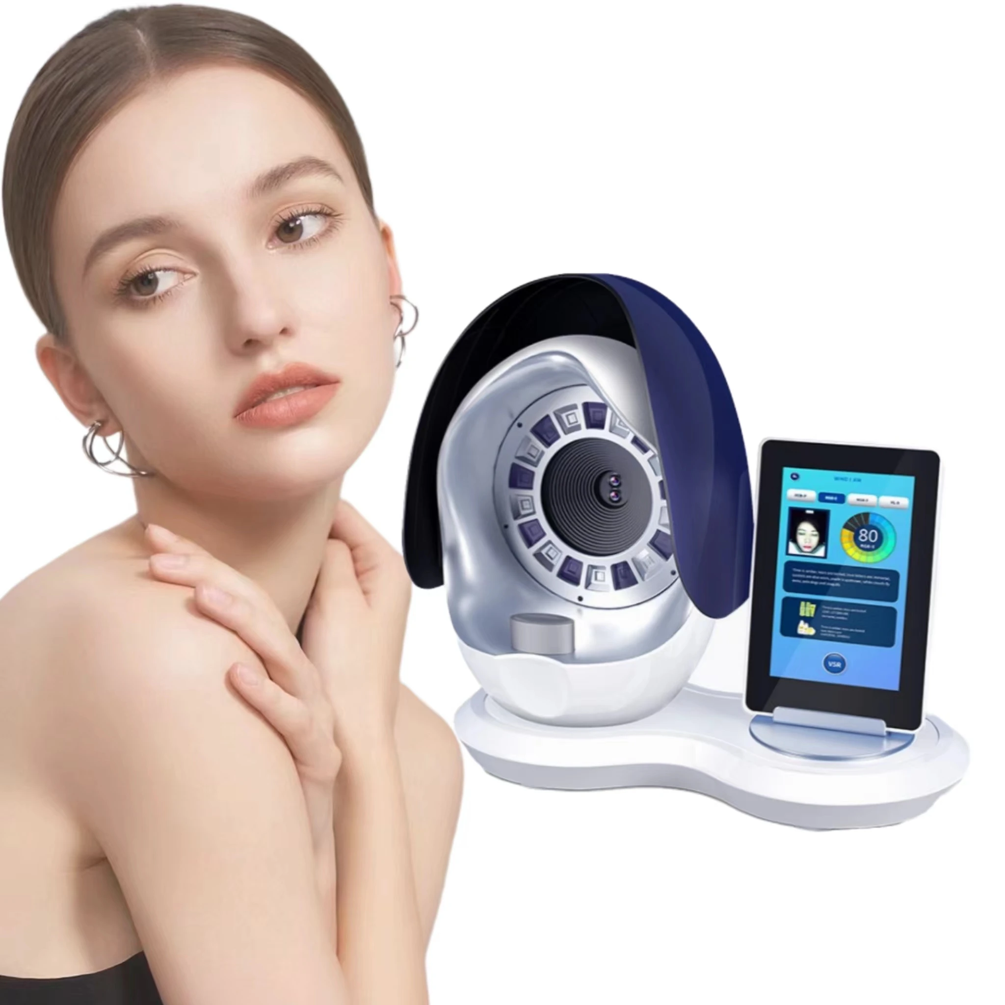 Дешевая цена детектор кожи лица сканер для 3D аппарат анализа анализатор