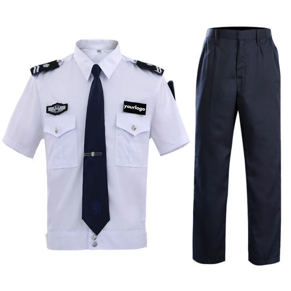 Customize Long Sleeves Short Sleeves Shirt Guard Uniform Security Workwear Airport Security