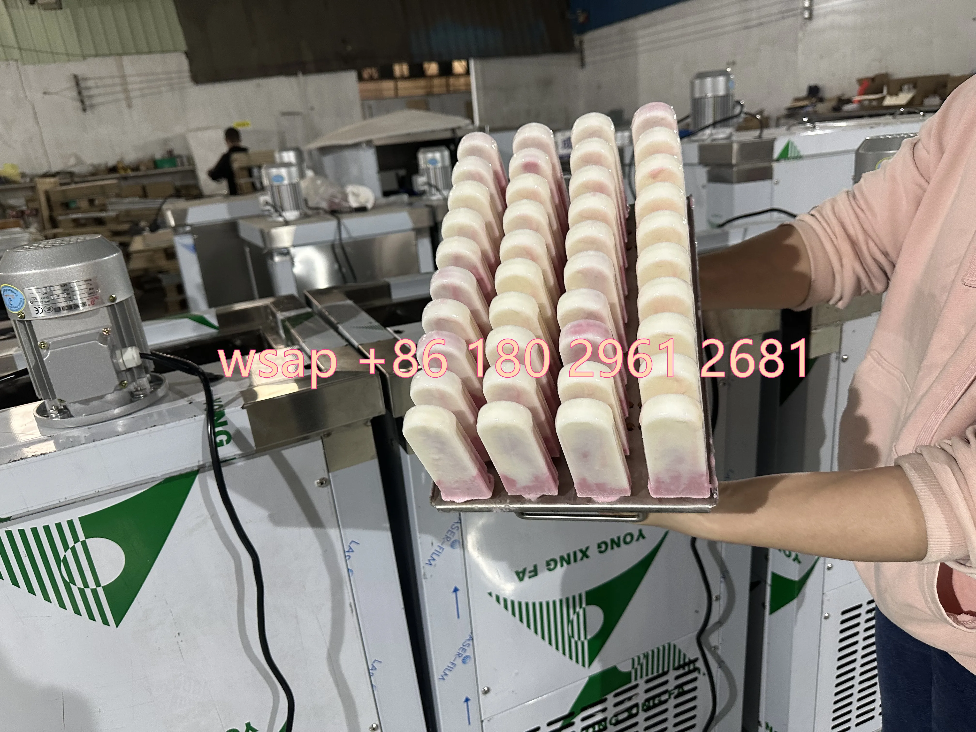 Hot Selling Multi lanes Ice Lolly/Jelly Stick Packing Machine for fruit ice pop