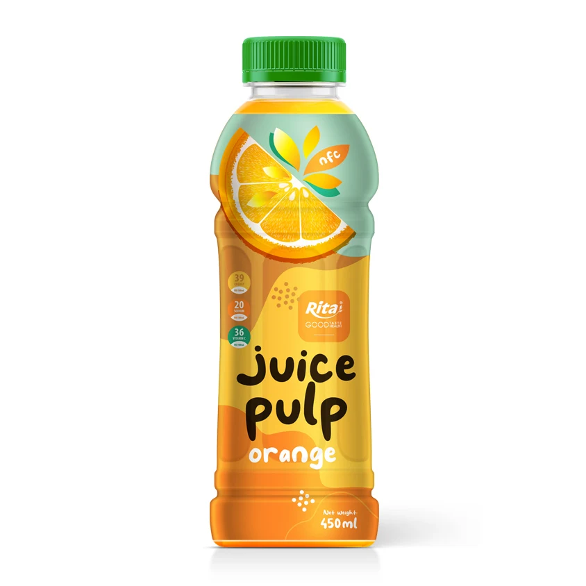 Wholesale Suppliers Guava Fruit Juice 450ml Pet Bottle RITA OEM ODM High Quality