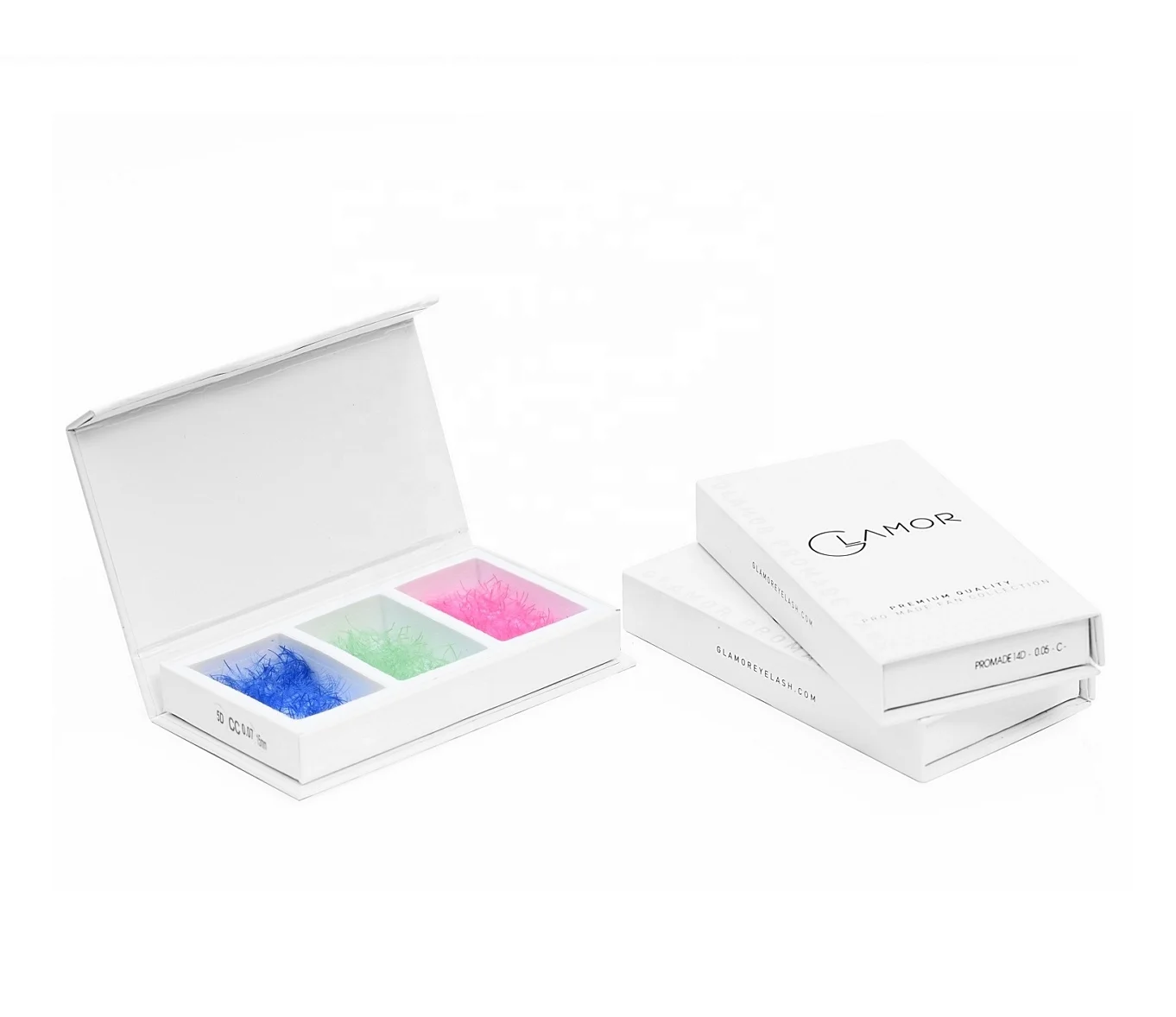Premade Volume Fans Eyelash Extensions colorful loose 8D  8-16mm Individual Eyelash Trays Eyes Lash individual eyelash extension