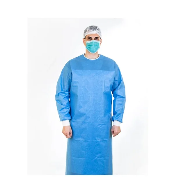 Fashion Surgery SMS Robe With Reinforced Gowns Pack AAMI Level 3 Sterile Surgic Sleeve