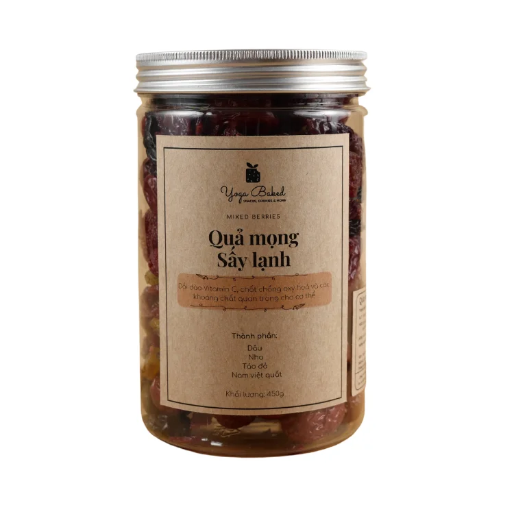 Freeze Dried Berries High Quality Whole CD Eat Directly Organic Packed In Box From Vietnam Manufacturer Top Favorite Product