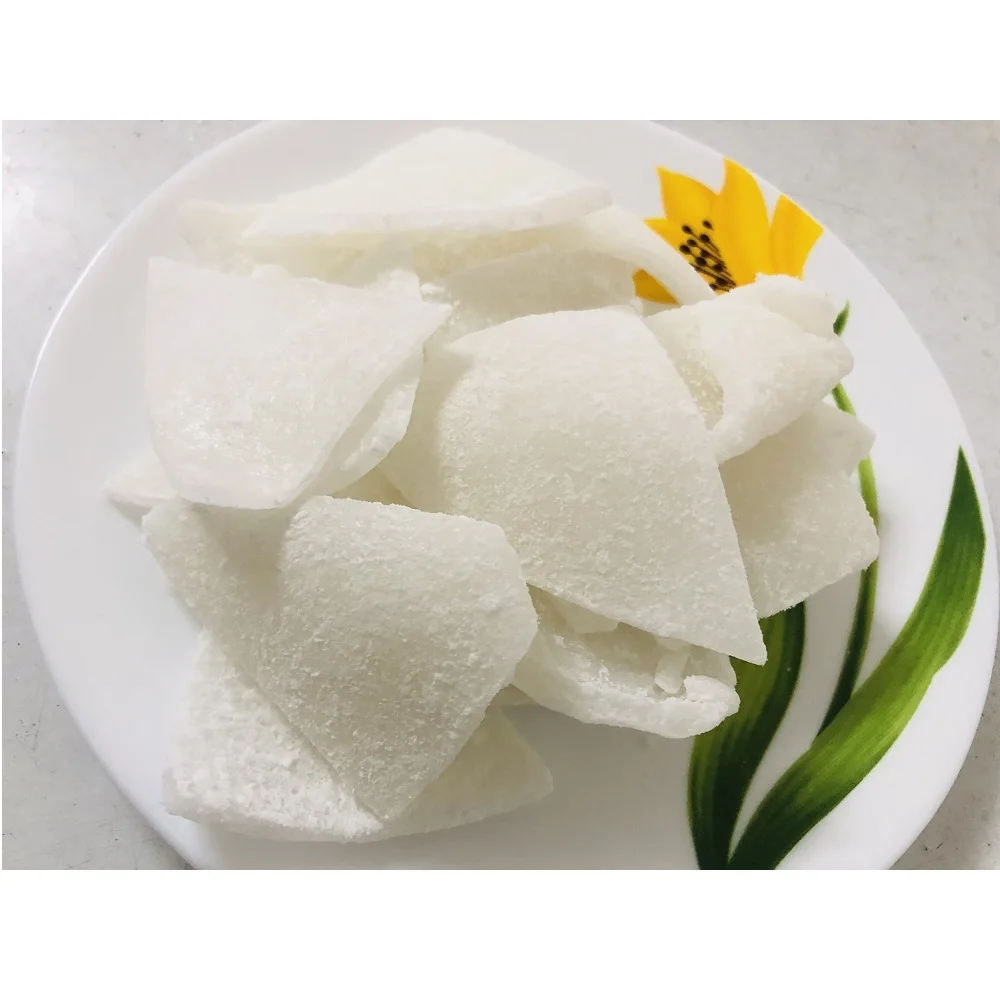 Best Selling Delicious Dried Fruit sweet Sliced Soft dried coconut With ISO HACCP Certification 200 gram/300 gram Packaging