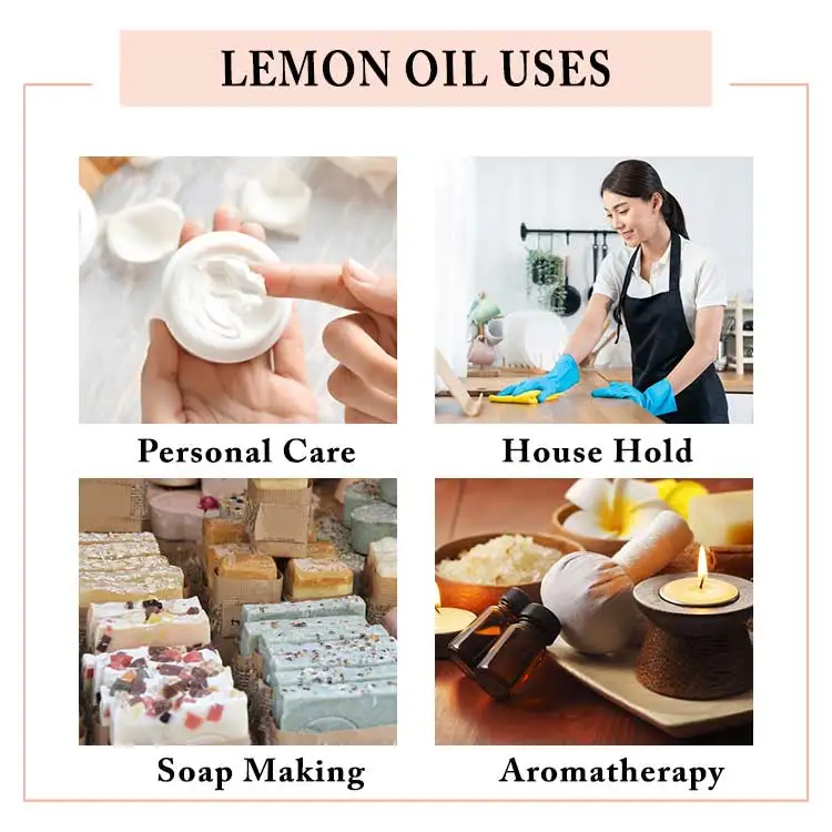 Wholesale Factory Price High Quality Lemon Essential Oil in Bulk