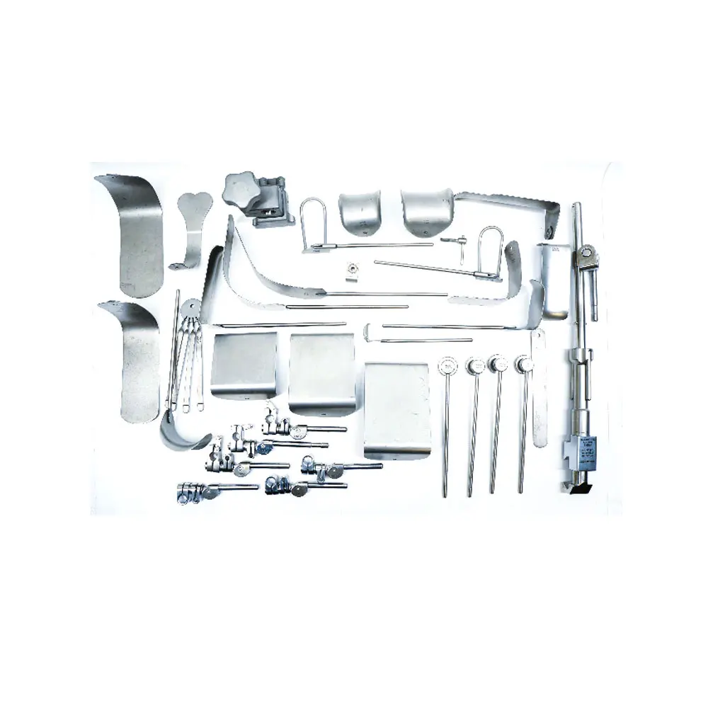 Premium Thompson Retractor Complete Set Stainless Steel Orthopedic2024 Customized Bractic Surgery Liver Transplant Retractor
