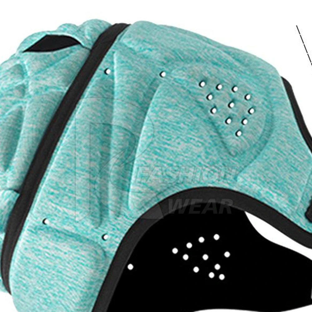 Custom Safety Flexible Soft Foam Sport Leather Head Guard Boxing Protection Head Guard Pakistan made