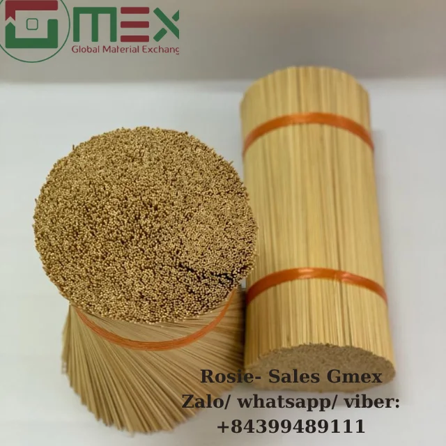 bamboo round stick making machine, best price bamboo sticks , GMEX Vietnam sticks premium quality bamboo incense sticks