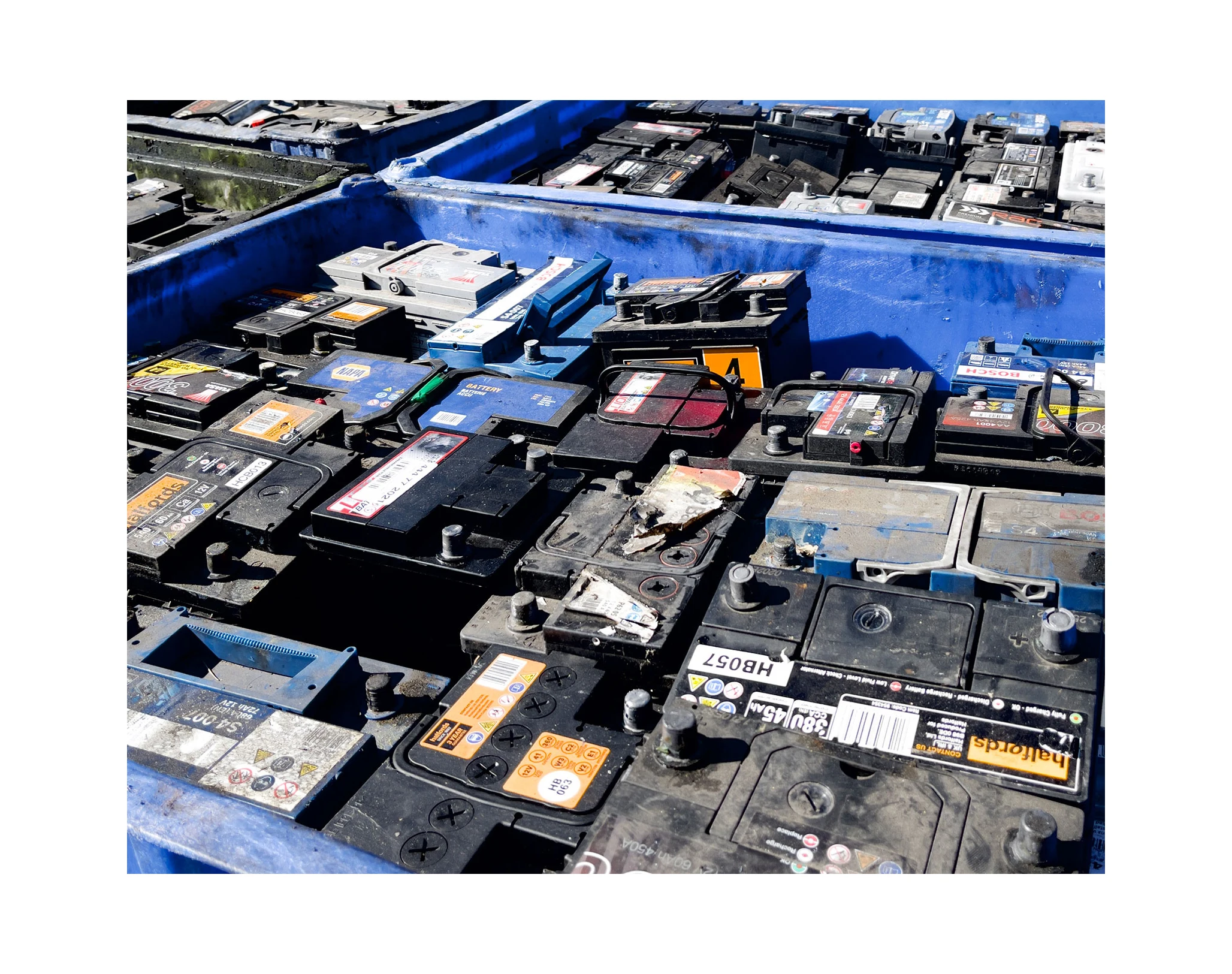 Lead Battery Scrap Used Car Scrap Drained Lead Acid Battery Auto Origin Thailand for Export