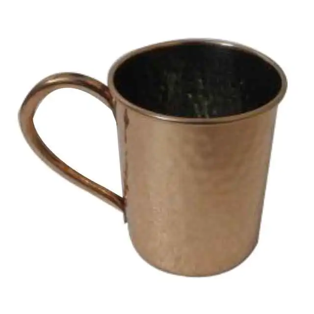 Top Selling Moscow Mule Coffee Mug  For Ayurveda Health Set Of 2 Shiny Polished Copper Mug Coffee Cold Drink Moscow Mule Mug
