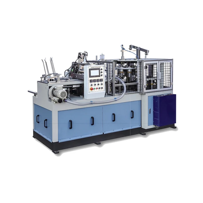 Butterfly Design Automatic Grade Single or Double PE Coated Paper Cup Product Making or Forming Machine with Handle