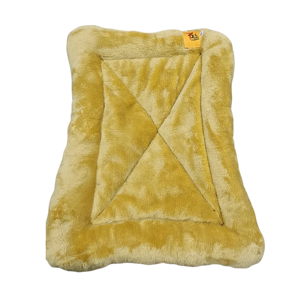 Pet Accessories Pet Soft Fur Fabric Mat Cute Design Pet Mat Dog Direct Price Factory OEM 2023