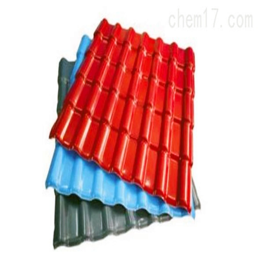 Waterproof plastic pvc roofing sheet corrugated heat insulated asa synthetic resin roof tile roofing shingles