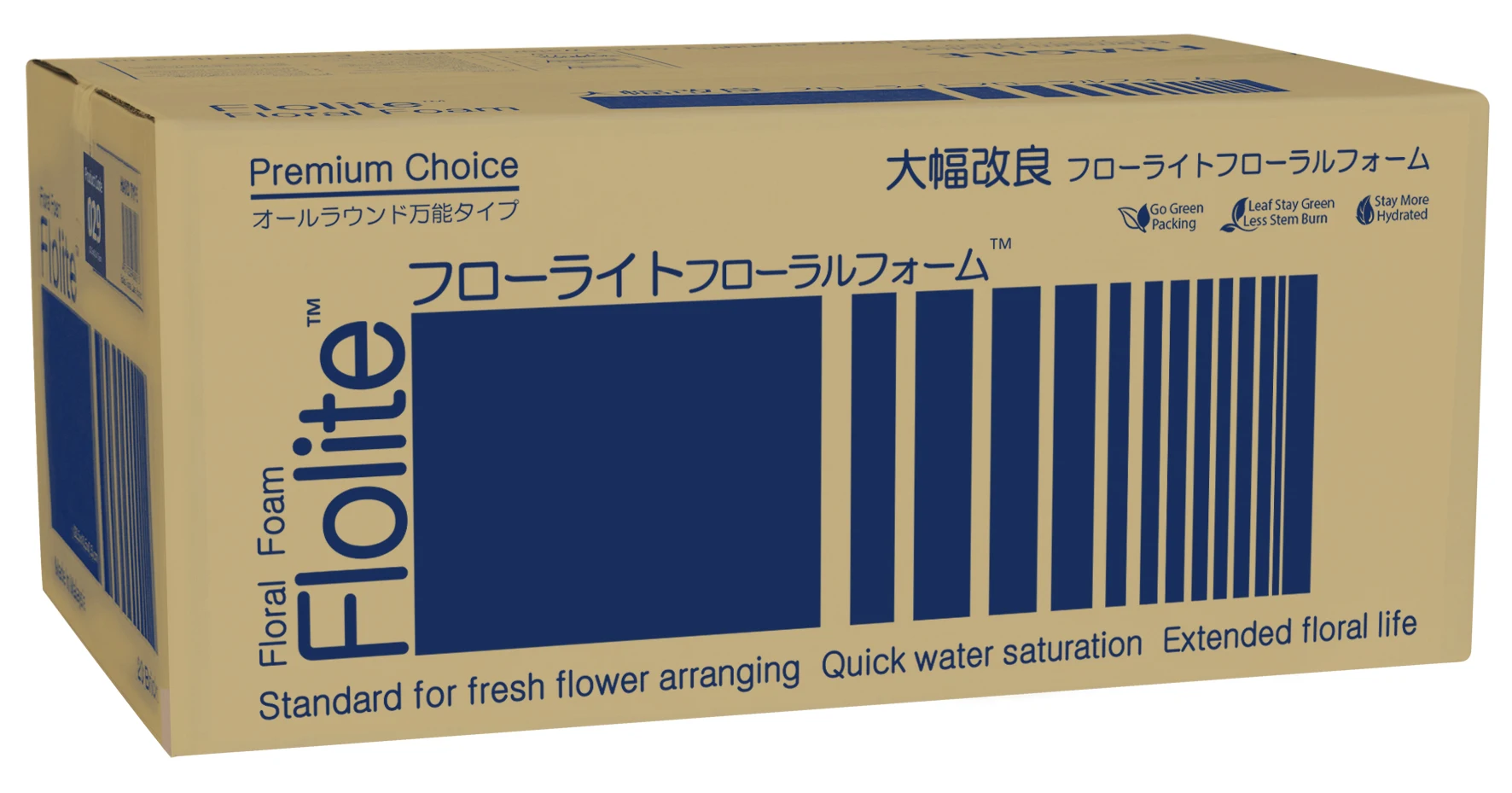 High Quality 100% Wet Foam Absorbent Floral Foam Flower Foam From Malaysia