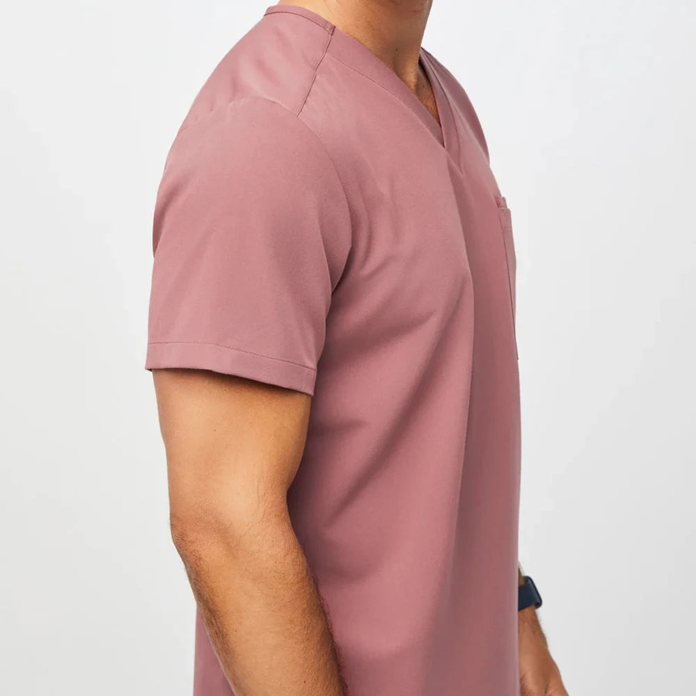 men cheap three-pocket nursing scrubs