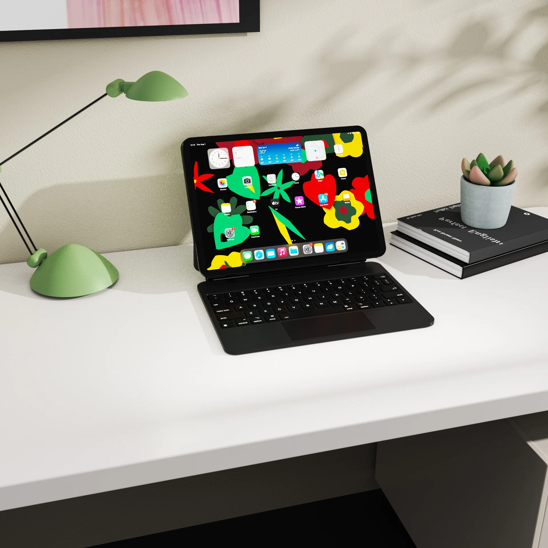 IPad Pro 11-дюймовая (M4)(2024) клавиатура с подсветкой и подставкой удобный набор текста многофункциональный