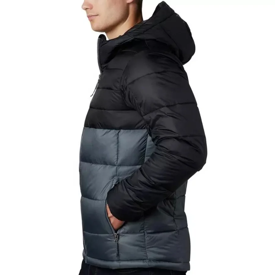 OEM Custom Logo mens down coat winter goose duck down jacket men padded bubble puffer jacket