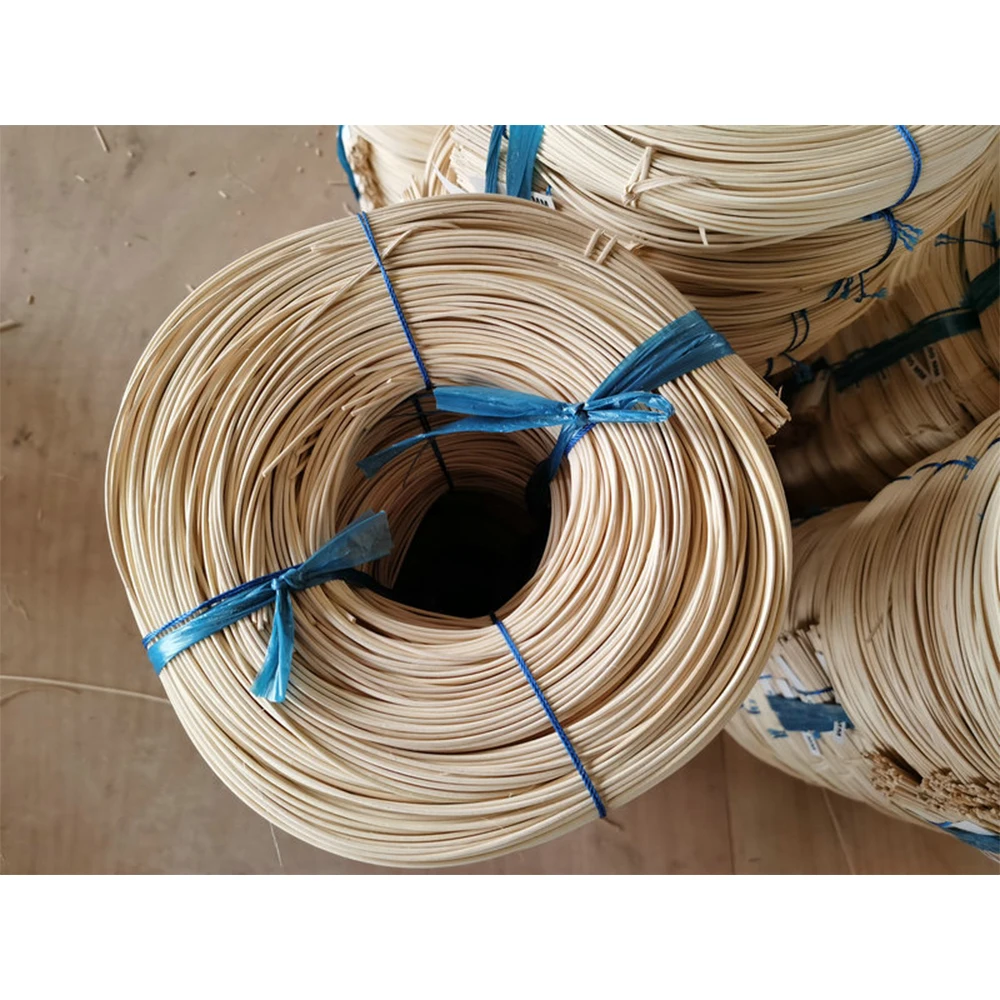 Hot Sale 100% Natural Rattan Core from Vietnam 4mm and 5mm Thick for Chair Caning Whole round Pattern from Wholesale Supplier