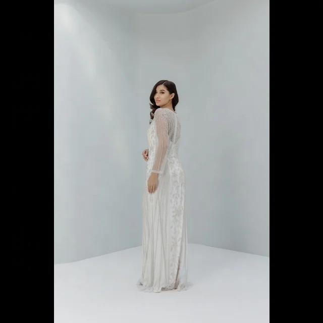 Special Design for Bridesmaid Dress Lace Grenadine Wedding Dress Hot Sale Fashion Women Sexy Bride OEM Anti Custom White Vintage