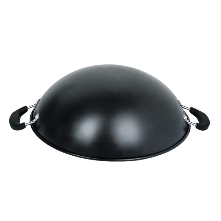 Best Chinese Kitchen Utensils Carbon Steel Cooking Wok Pan