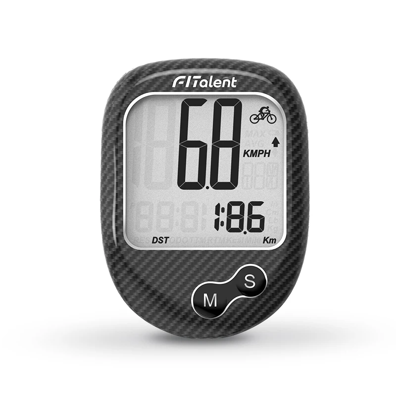 Wireless Bike Computer Waterproof Bicycle Speedometer and Odometer with LCD Display Cycling Stopwatch