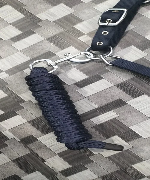 Equestrian Horse Halter Nylon Workout Available Matching Lead Ropes Solid Brass Snap Hook Head Adjustable Horse Halter Tack Shop