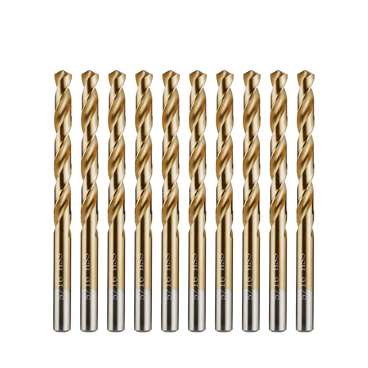 Wholesale high-quality hss cobalt drill bit, 0.8-16mm straight shank metal drill bits,tungsten carbide drill bits for metals