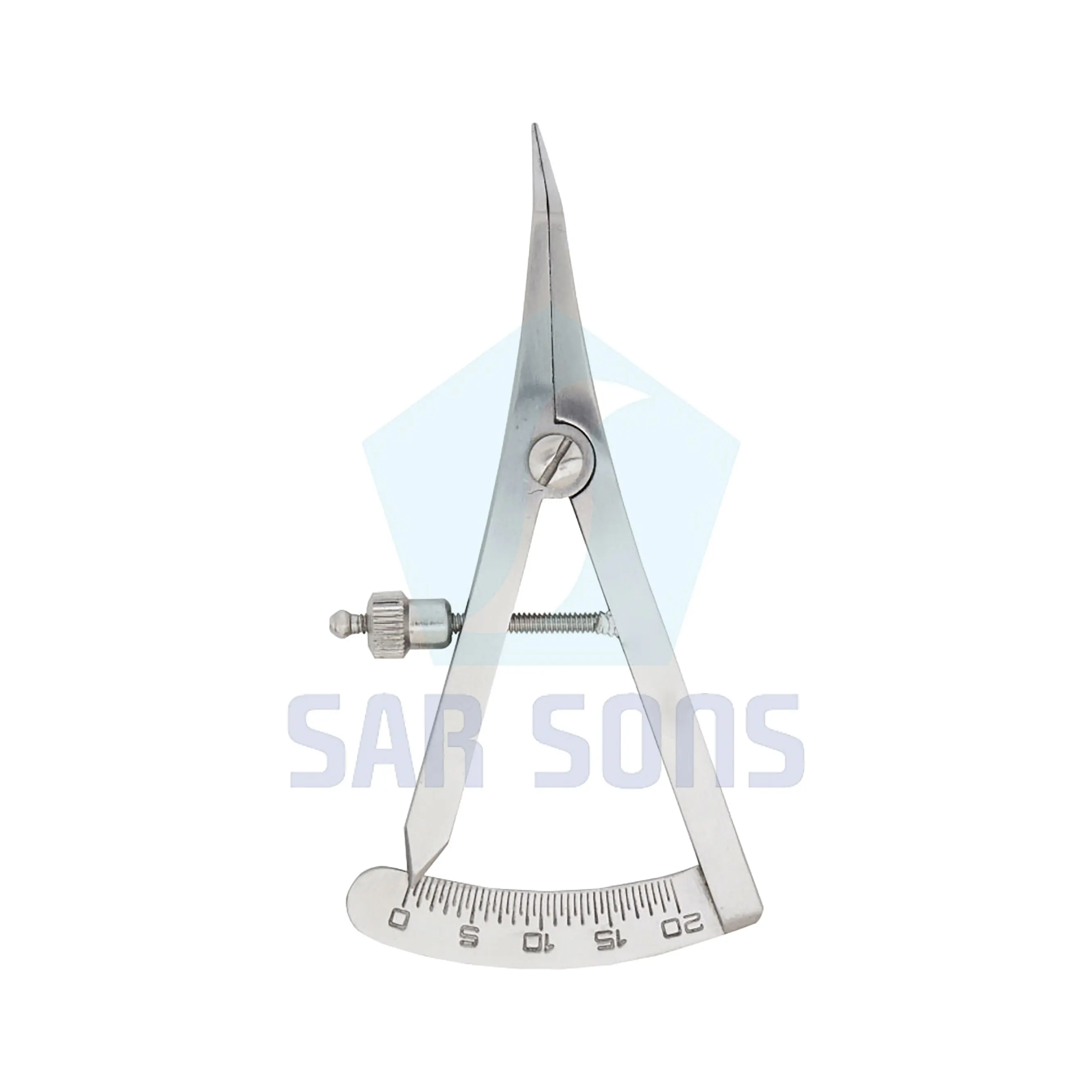 Castroviejo Caliper 20mm Beak 45 Degree Surgical Instruments Sar Sons Sugrical