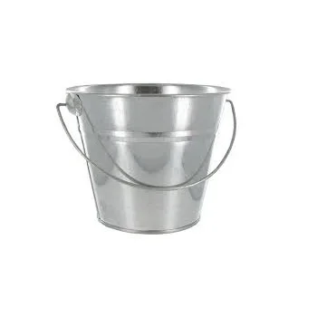 Factory Direct Sell Outdoor Galvanized Iron Bucket Flower Simulation Flower Bucket Custom Succulent Bucket