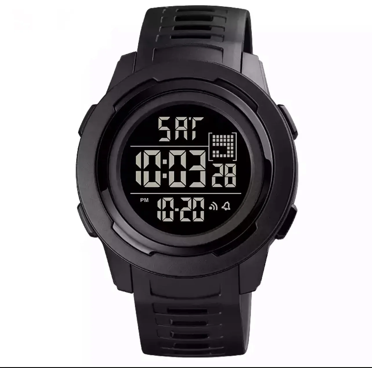 OEM Digital New Modern Waterproof Muslim Azan Watch with Worldwide Prayer Time