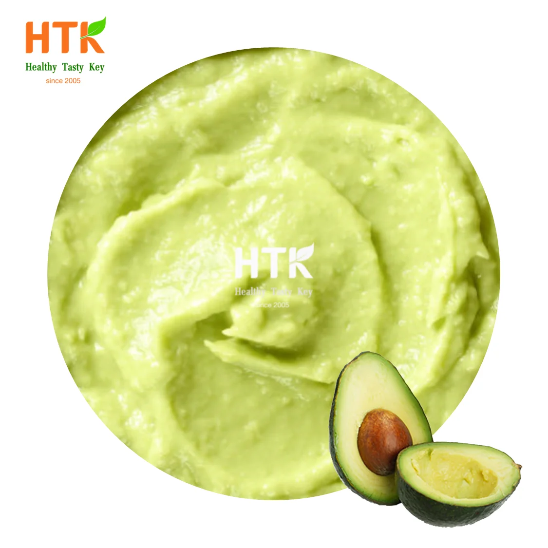 Здоровая 2022 замороженная авокадо пюре сделано во Вьетнаме завод от HTK FOOD &