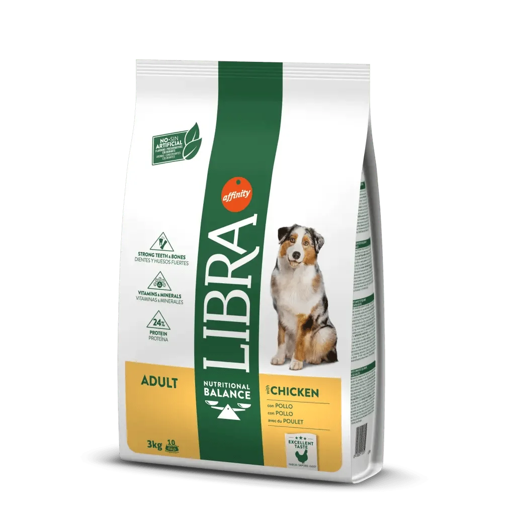 LIBRA ADULT CHICKEN DOG FOOD 3Kg