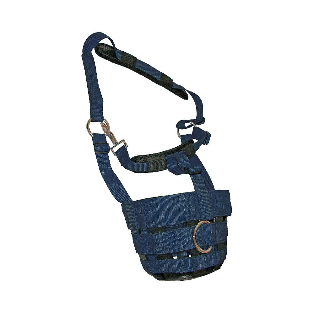 weight reductionAnti-Bite Horse Grazing muzzle Removable Padding Fully Adjustable For Horse Classy Design Manufacturer In India