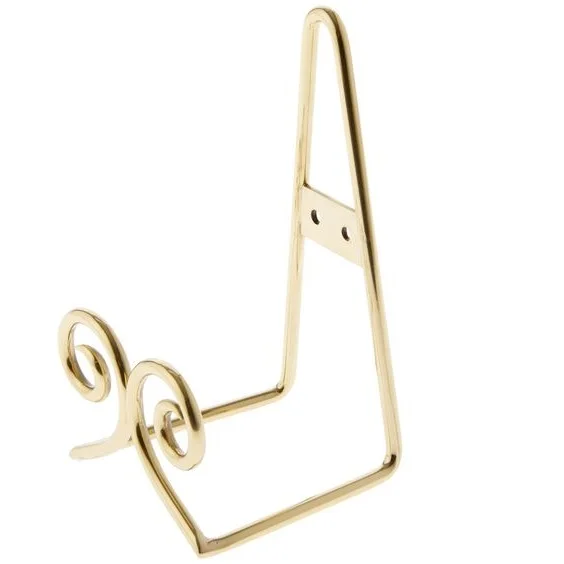 Metal plate Stand Display Wire Stand/Platter Stand/ Easel Display Plate Holder with handmade And Kitchen usage for low price